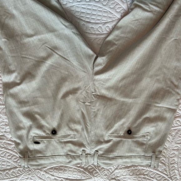 Zara Men's Light Gray Dress Pants - Picture 6 of 7